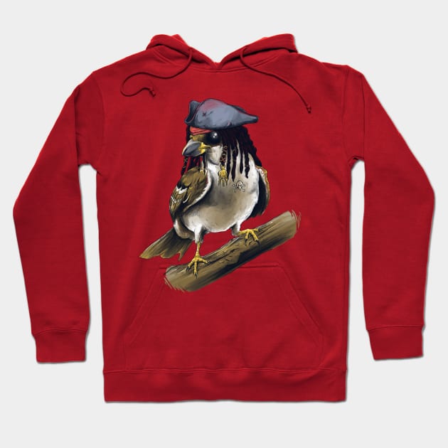 Captain Sparrow Hoodie by AlbertoArni